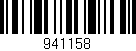 Código de barras (EAN, GTIN, SKU, ISBN): '941158'