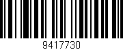 Código de barras (EAN, GTIN, SKU, ISBN): '9417730'