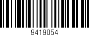 Código de barras (EAN, GTIN, SKU, ISBN): '9419054'