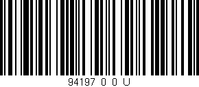 Código de barras (EAN, GTIN, SKU, ISBN): '94197_0_0_U'