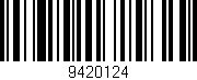 Código de barras (EAN, GTIN, SKU, ISBN): '9420124'