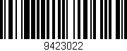 Código de barras (EAN, GTIN, SKU, ISBN): '9423022'