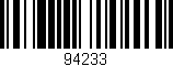 Código de barras (EAN, GTIN, SKU, ISBN): '94233'
