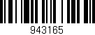 Código de barras (EAN, GTIN, SKU, ISBN): '943165'