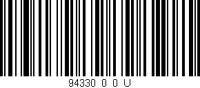 Código de barras (EAN, GTIN, SKU, ISBN): '94330_0_0_U'