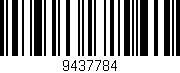 Código de barras (EAN, GTIN, SKU, ISBN): '9437784'