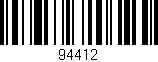 Código de barras (EAN, GTIN, SKU, ISBN): '94412'