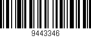 Código de barras (EAN, GTIN, SKU, ISBN): '9443346'