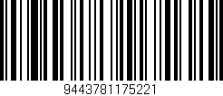 Código de barras (EAN, GTIN, SKU, ISBN): '9443781175221'
