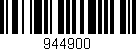 Código de barras (EAN, GTIN, SKU, ISBN): '944900'
