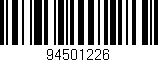 Código de barras (EAN, GTIN, SKU, ISBN): '94501226'