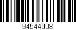 Código de barras (EAN, GTIN, SKU, ISBN): '94544008'