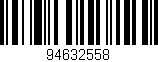 Código de barras (EAN, GTIN, SKU, ISBN): '94632558'