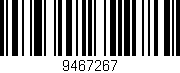 Código de barras (EAN, GTIN, SKU, ISBN): '9467267'