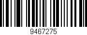 Código de barras (EAN, GTIN, SKU, ISBN): '9467275'