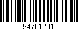 Código de barras (EAN, GTIN, SKU, ISBN): '94701201'