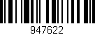 Código de barras (EAN, GTIN, SKU, ISBN): '947622'