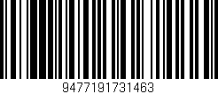Código de barras (EAN, GTIN, SKU, ISBN): '9477191731463'
