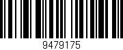 Código de barras (EAN, GTIN, SKU, ISBN): '9479175'