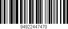 Código de barras (EAN, GTIN, SKU, ISBN): '94922447470'