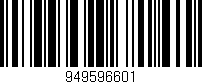Código de barras (EAN, GTIN, SKU, ISBN): '949596601'