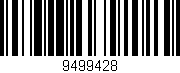 Código de barras (EAN, GTIN, SKU, ISBN): '9499428'