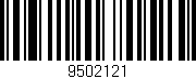 Código de barras (EAN, GTIN, SKU, ISBN): '9502121'