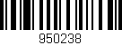 Código de barras (EAN, GTIN, SKU, ISBN): '950238'