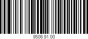 Código de barras (EAN, GTIN, SKU, ISBN): '9506.91.00'