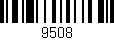 Código de barras (EAN, GTIN, SKU, ISBN): '9508'