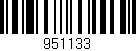Código de barras (EAN, GTIN, SKU, ISBN): '951133'