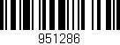 Código de barras (EAN, GTIN, SKU, ISBN): '951286'