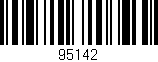 Código de barras (EAN, GTIN, SKU, ISBN): '95142'