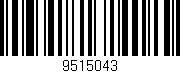 Código de barras (EAN, GTIN, SKU, ISBN): '9515043'