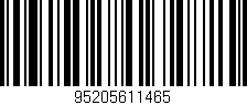 Código de barras (EAN, GTIN, SKU, ISBN): '95205611465'