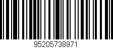 Código de barras (EAN, GTIN, SKU, ISBN): '95205738971'