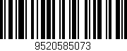 Código de barras (EAN, GTIN, SKU, ISBN): '9520585073'