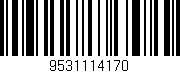 Código de barras (EAN, GTIN, SKU, ISBN): '9531114170'