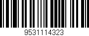 Código de barras (EAN, GTIN, SKU, ISBN): '9531114323'