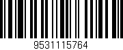 Código de barras (EAN, GTIN, SKU, ISBN): '9531115764'
