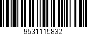 Código de barras (EAN, GTIN, SKU, ISBN): '9531115832'