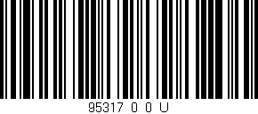 Código de barras (EAN, GTIN, SKU, ISBN): '95317_0_0_U'