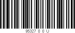 Código de barras (EAN, GTIN, SKU, ISBN): '95327_0_0_U'