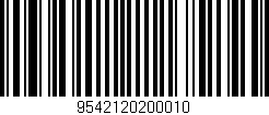 Código de barras (EAN, GTIN, SKU, ISBN): '9542120200010'