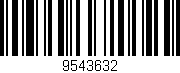 Código de barras (EAN, GTIN, SKU, ISBN): '9543632'