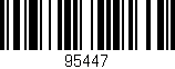 Código de barras (EAN, GTIN, SKU, ISBN): '95447'