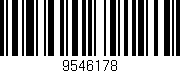 Código de barras (EAN, GTIN, SKU, ISBN): '9546178'