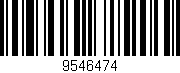 Código de barras (EAN, GTIN, SKU, ISBN): '9546474'