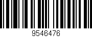 Código de barras (EAN, GTIN, SKU, ISBN): '9546476'