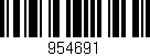 Código de barras (EAN, GTIN, SKU, ISBN): '954691'